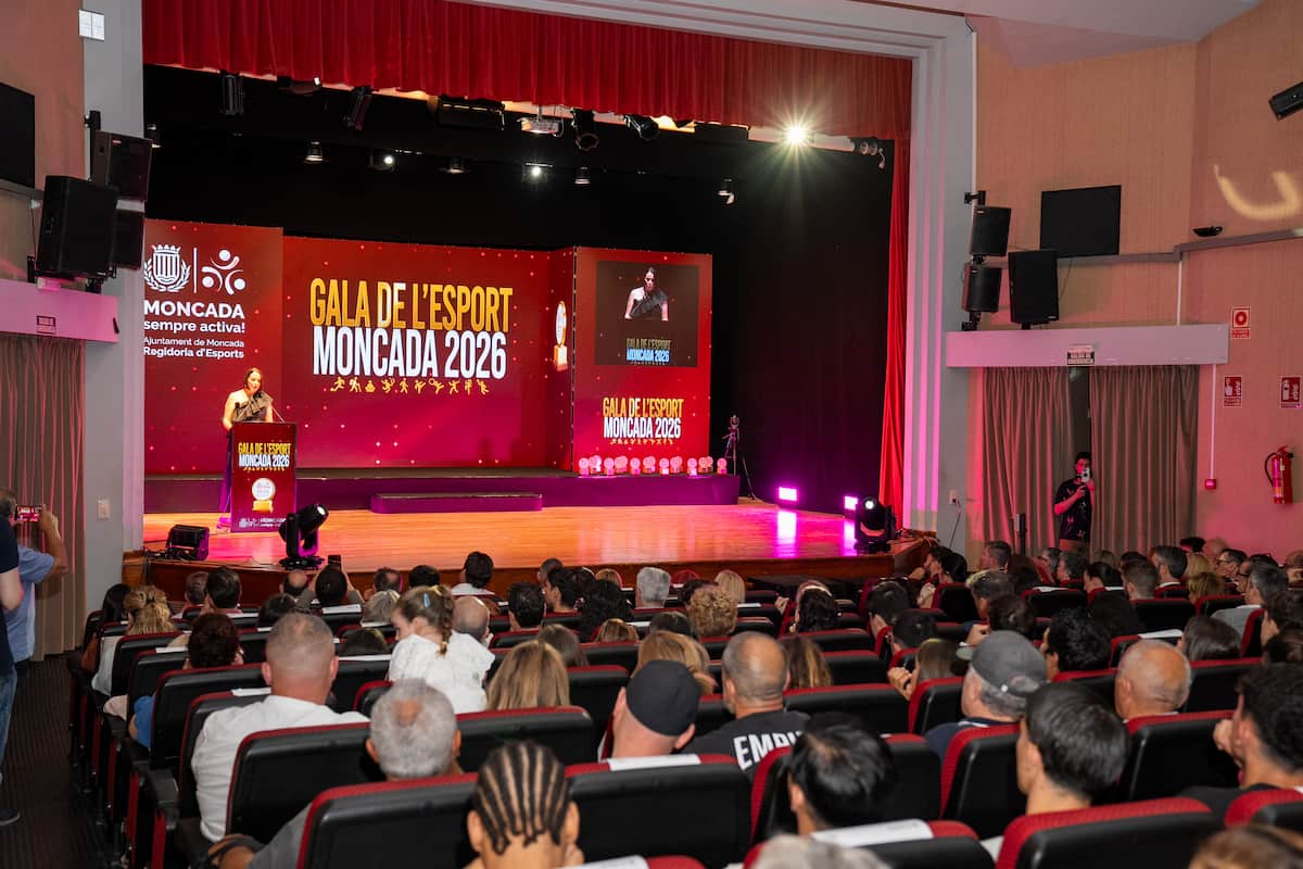 Producción técnica de la Gala del Deporte de Moncada 2026